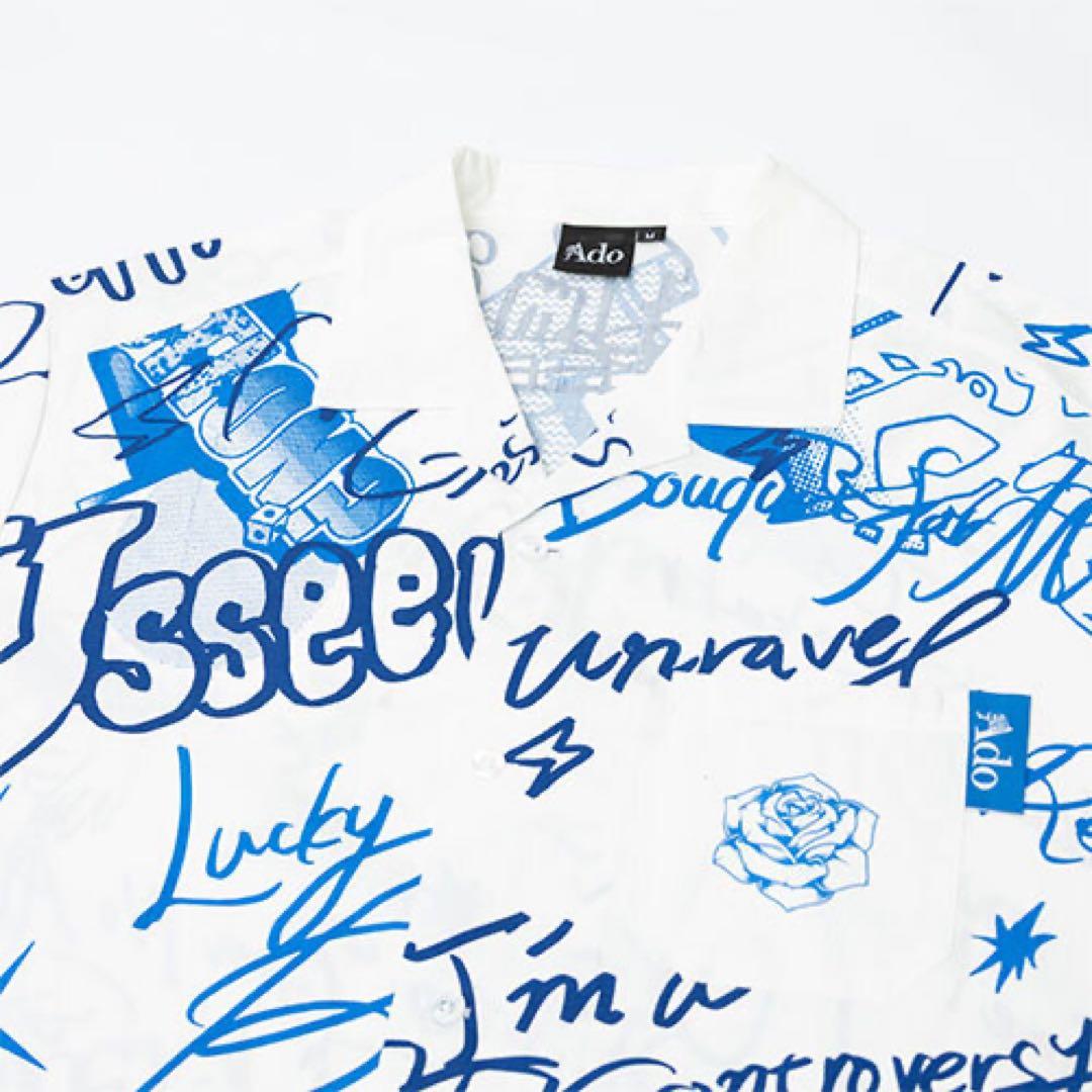 XXLサイズ Ado 5周年 POPUP 限定 オープンカラーシャツ 新品　記念