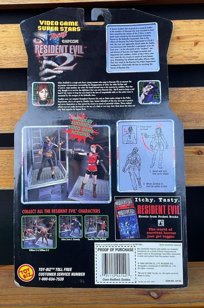 未開封】　バイオハザード2 フィギュア　クレア&ゾンビ