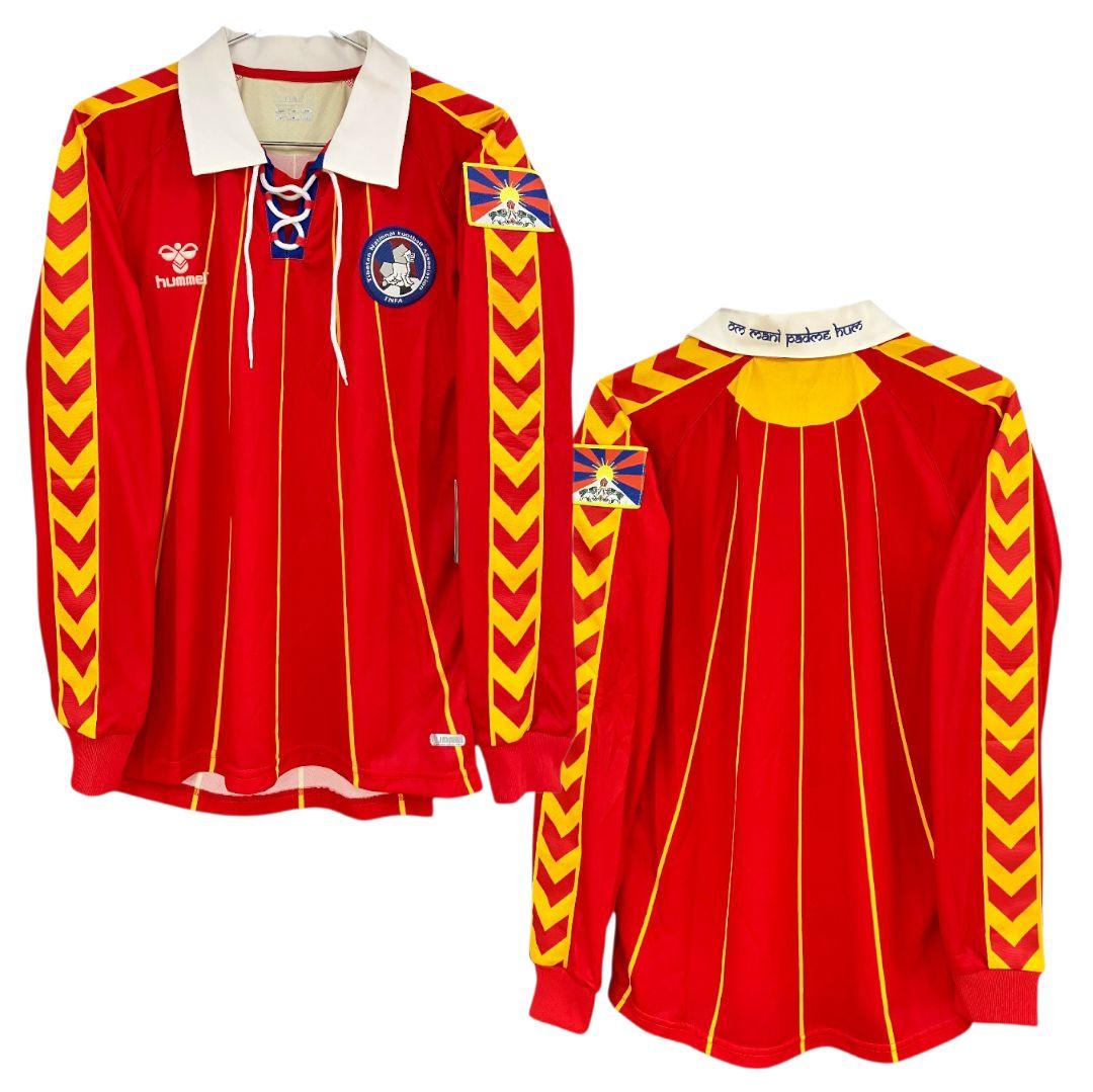 06-07 チベット代表　ヒュンメルオフィシャル　選手支給　長袖ユニフォーム 06-07 チベット代表 ヒュンメルオフィシャル 選手支給 長袖