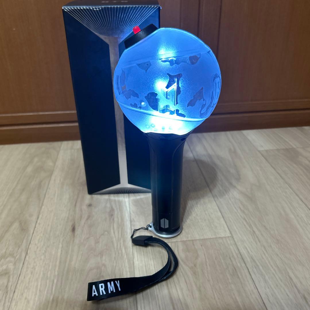 電池箱説付き 正常動作品 BTS ペンライト アミボム Ver.3 - メルカリ