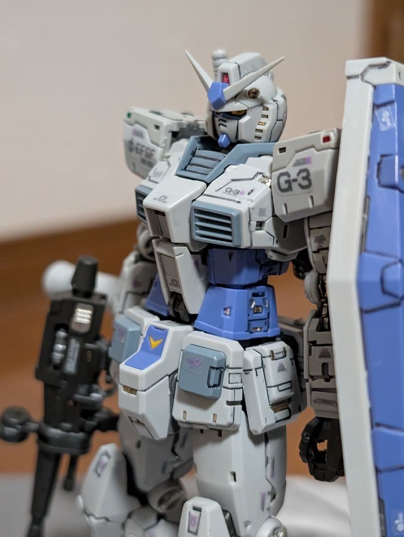 RG 1/144 G−３ガンダムVer.2.0 一部塗装　完成品