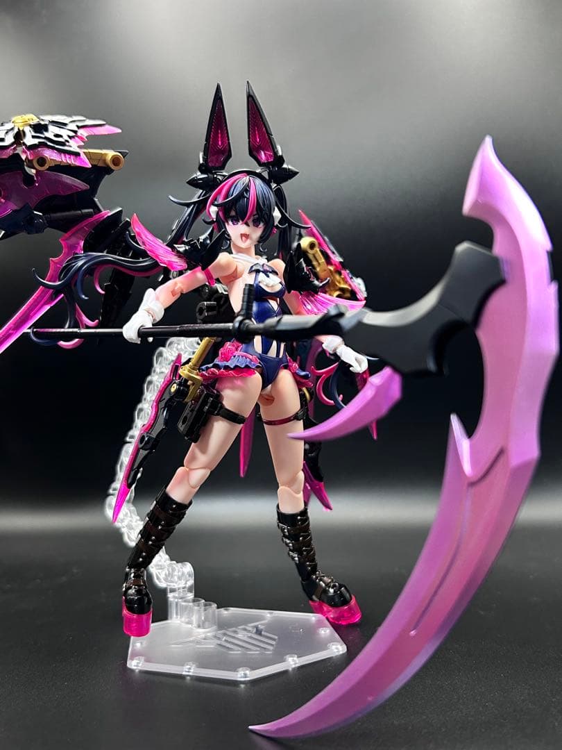 メガミデバイス　デザイアメイデン　レイダー 塗装済み完成品　パラディンデカール