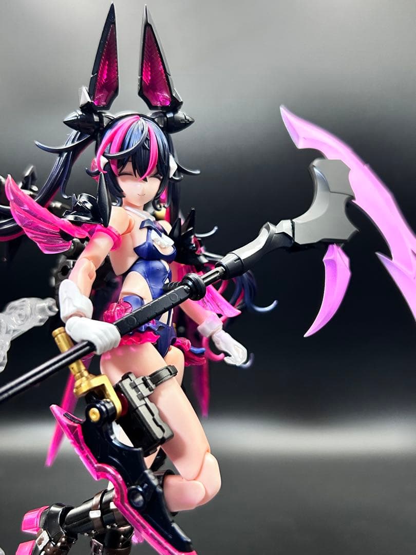 メガミデバイス　デザイアメイデン　レイダー 塗装済み完成品　パラディンデカール