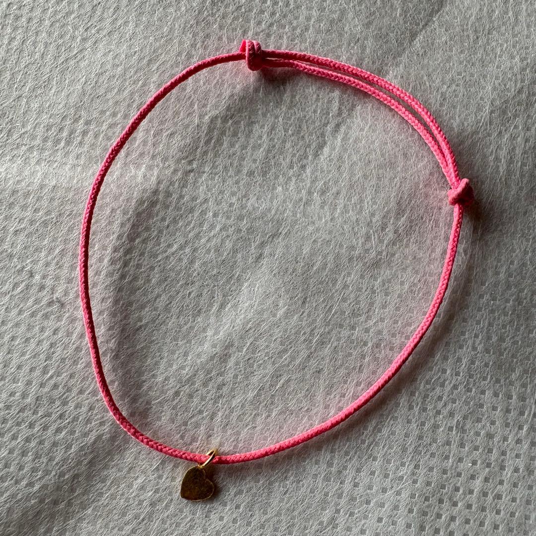 マリーエレーヌ ドゥ タイヤック コードブレスレット ハート - メルカリ