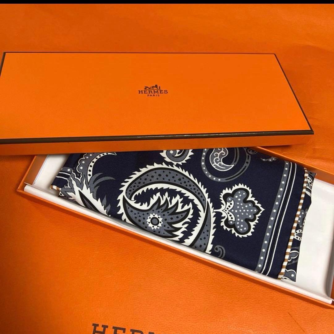 エルメス シルクバンダナ 55《H・アンリュミネ》