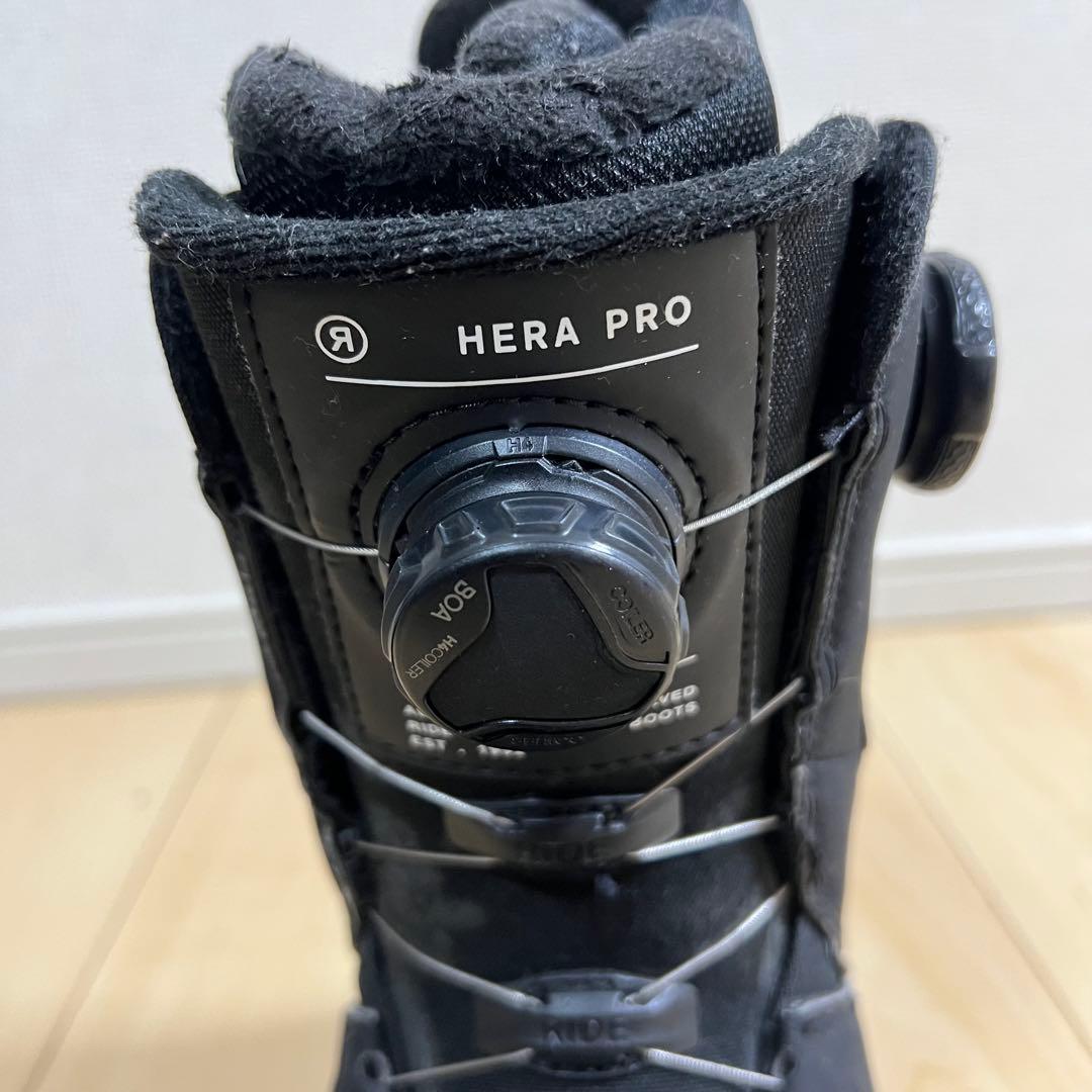 【即日発送】RIDE スノボブーツ　HERA PRO ヘラプロ 22.0cm