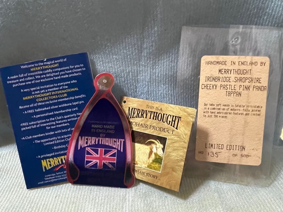 メリーソート　チーキー　パンダ　パステルピンク