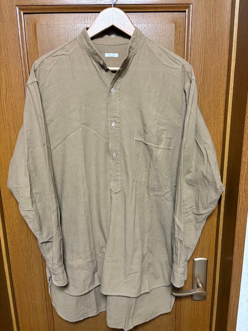 COMOLI ベタシャン プルオーバーシャツ　 サイズ2 COMOLI -ベタシャン プルオーバーシャツ, プルオーバー カーゴシャツ