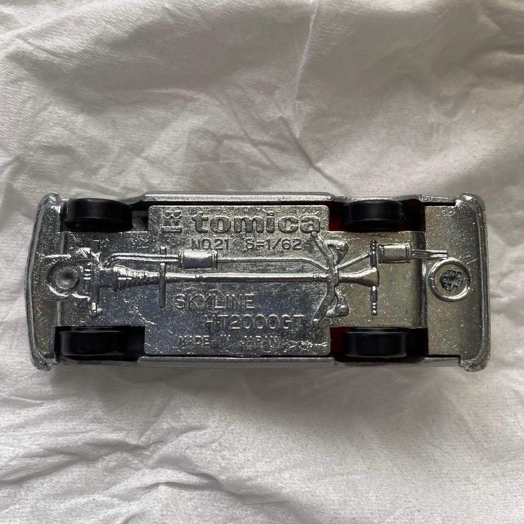 トミカ 21 ニッサン スカイライン 2000GT 1Eホイール 新品 ミント