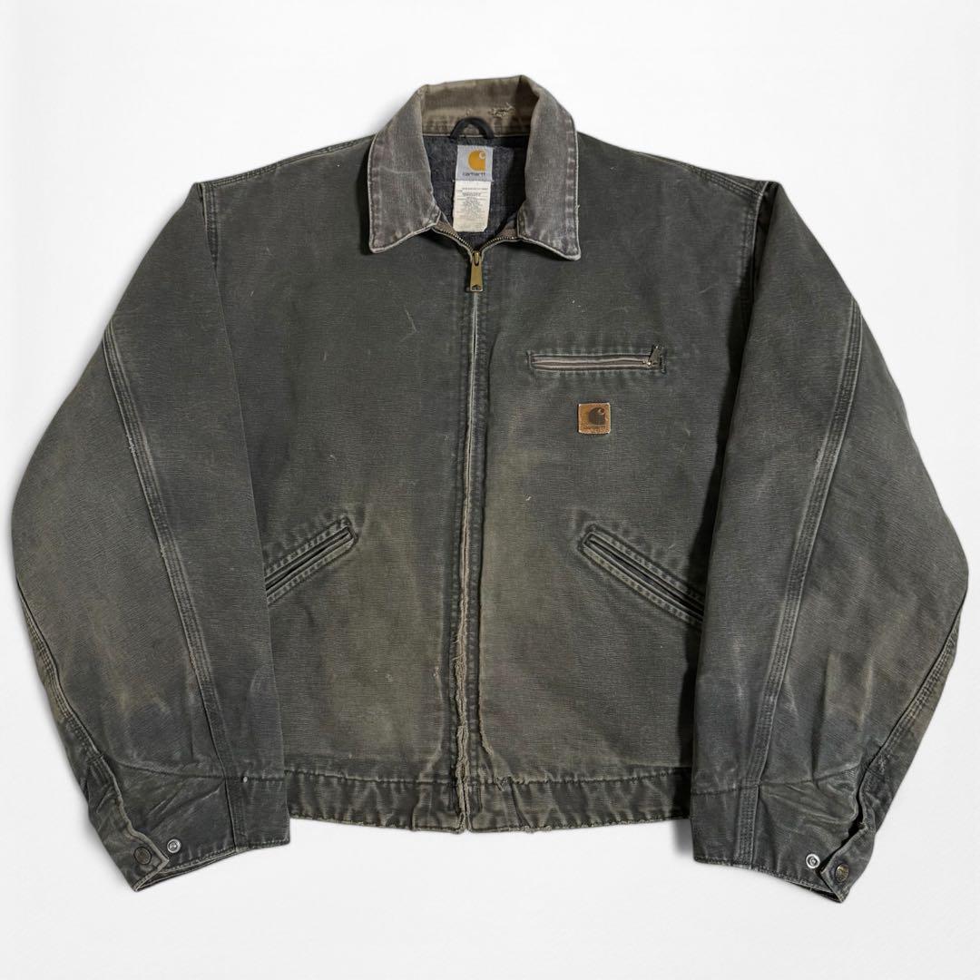 Carhartt USA製 デトロイトジャケット モス J97MOS XL - メルカリ
