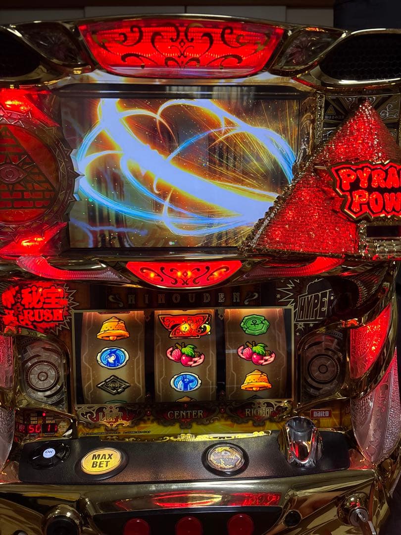 名機！レア 大都 秘宝伝 伝説への道 不要機付