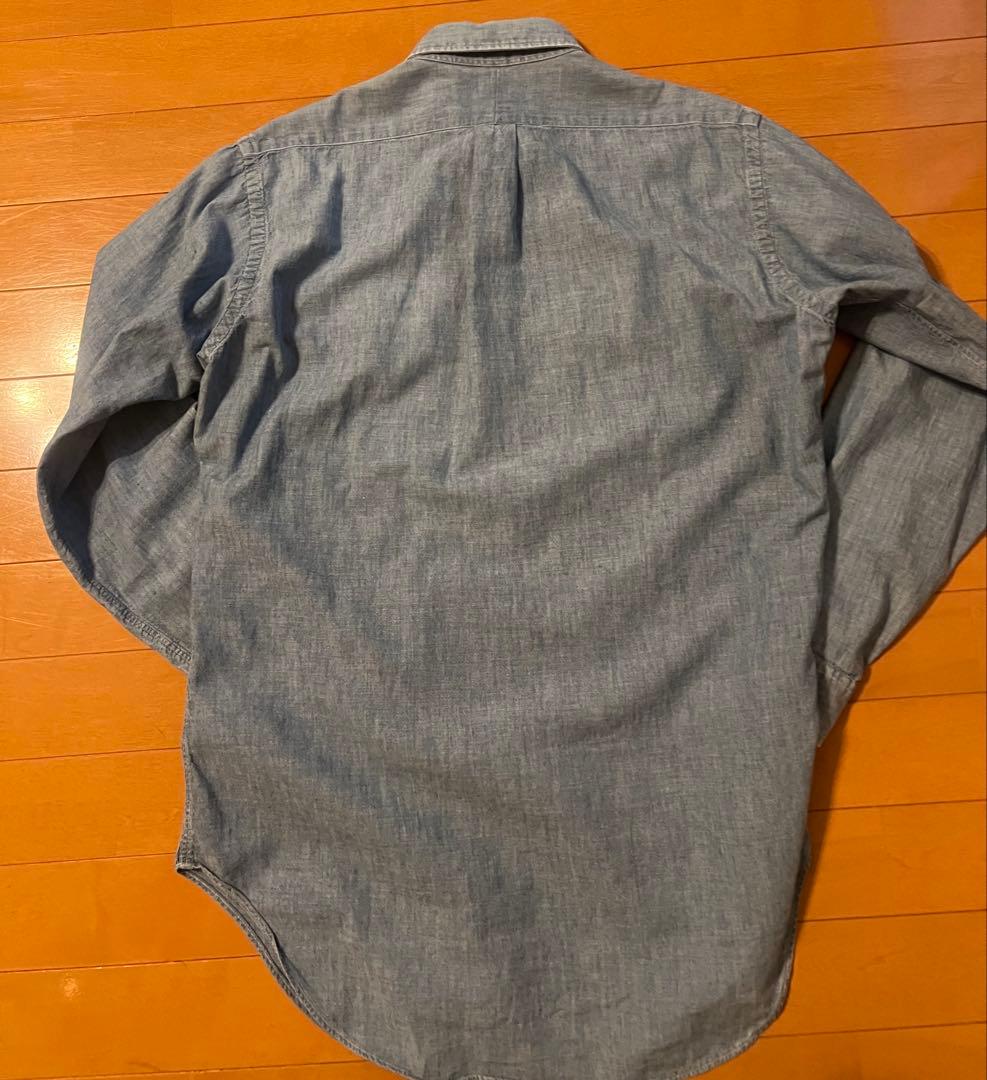 ラルフローレン シャンブレーシャツ タグ大文字 ヴィンテージ