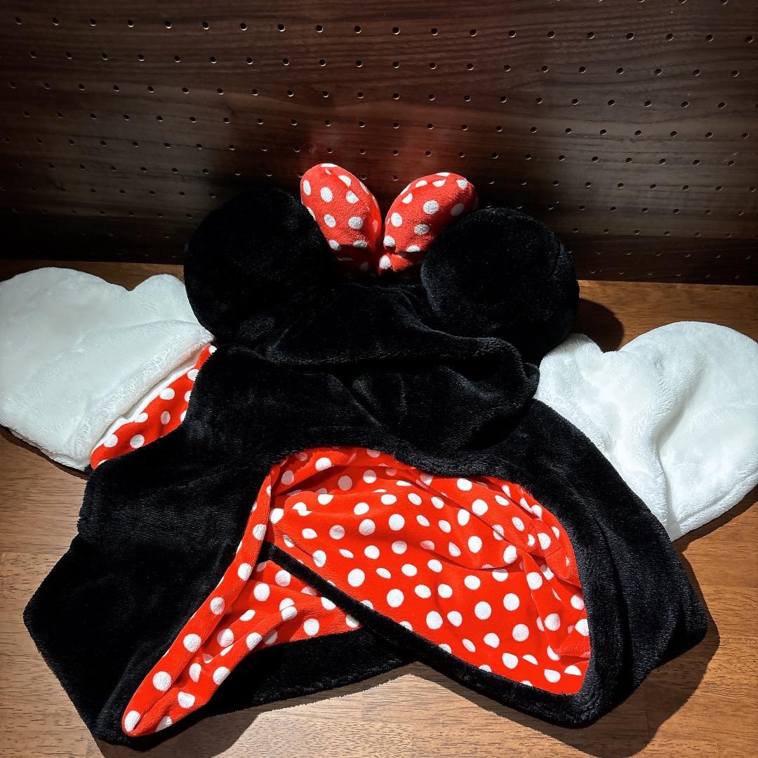 ミニーマウス 手袋つきマフラーファンキャップ - メルカリ