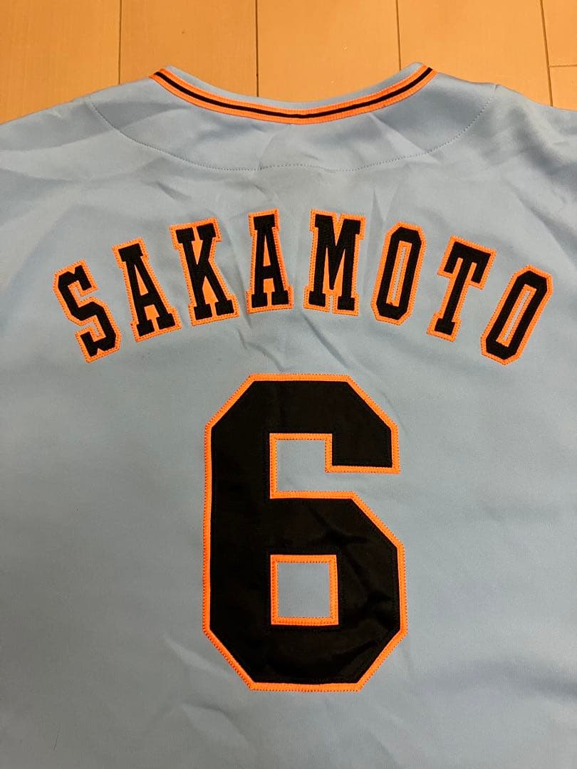 坂本勇人 ユニフォーム 読売ジャイアンツ 読売巨人軍 ブルー 水色