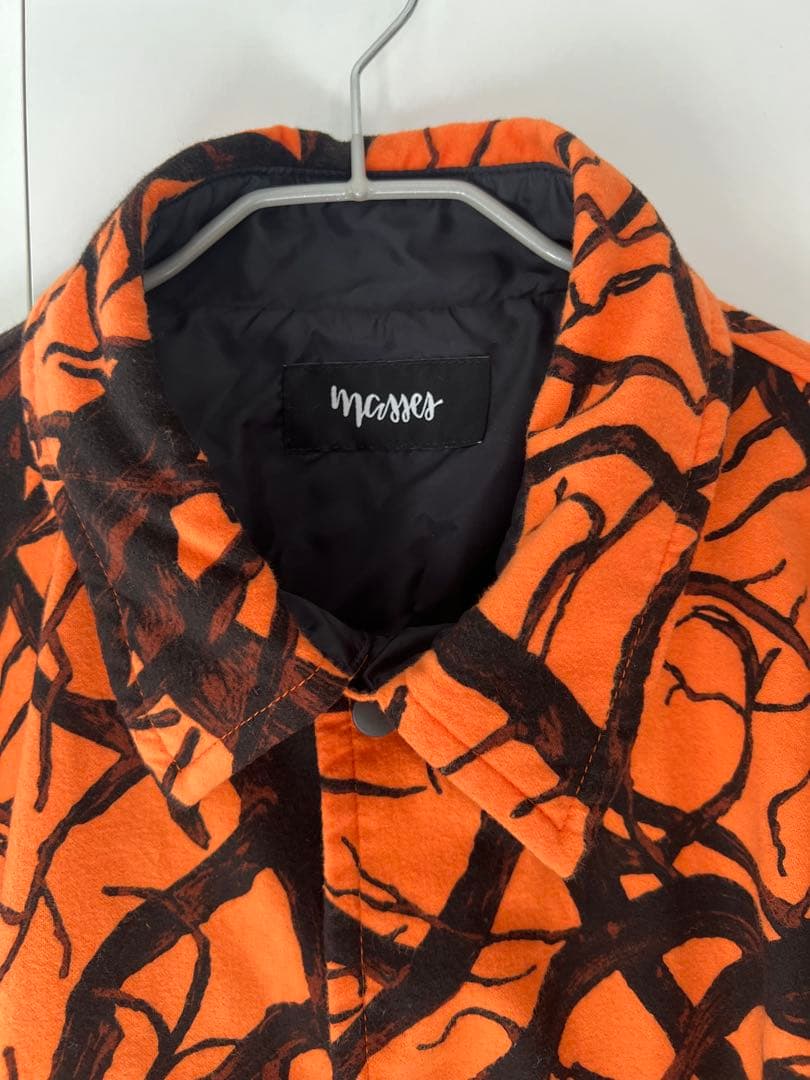 マシス コーチジャケットMASSES SNAP JKT BLAZE - メルカリ