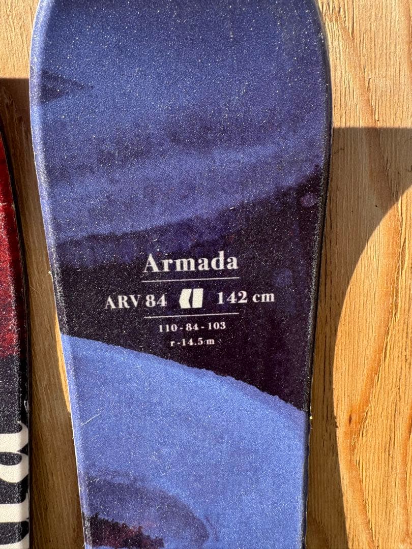 Armada 142cm & marker SQUIRE 3-10フリースタイル - メルカリ