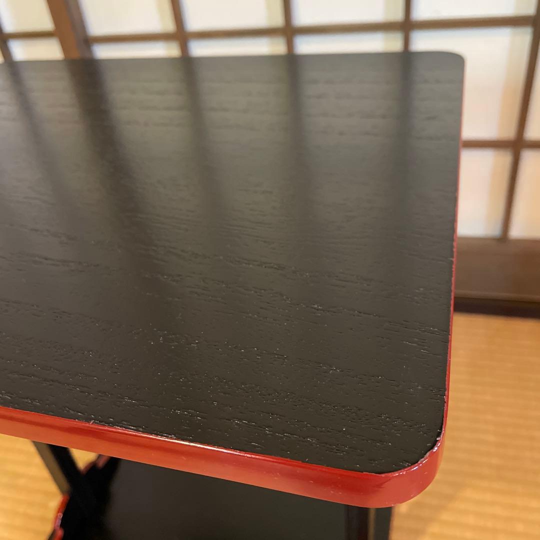 茶道具「鵬雲斎好」『平悠棚』組立式　保護シート付