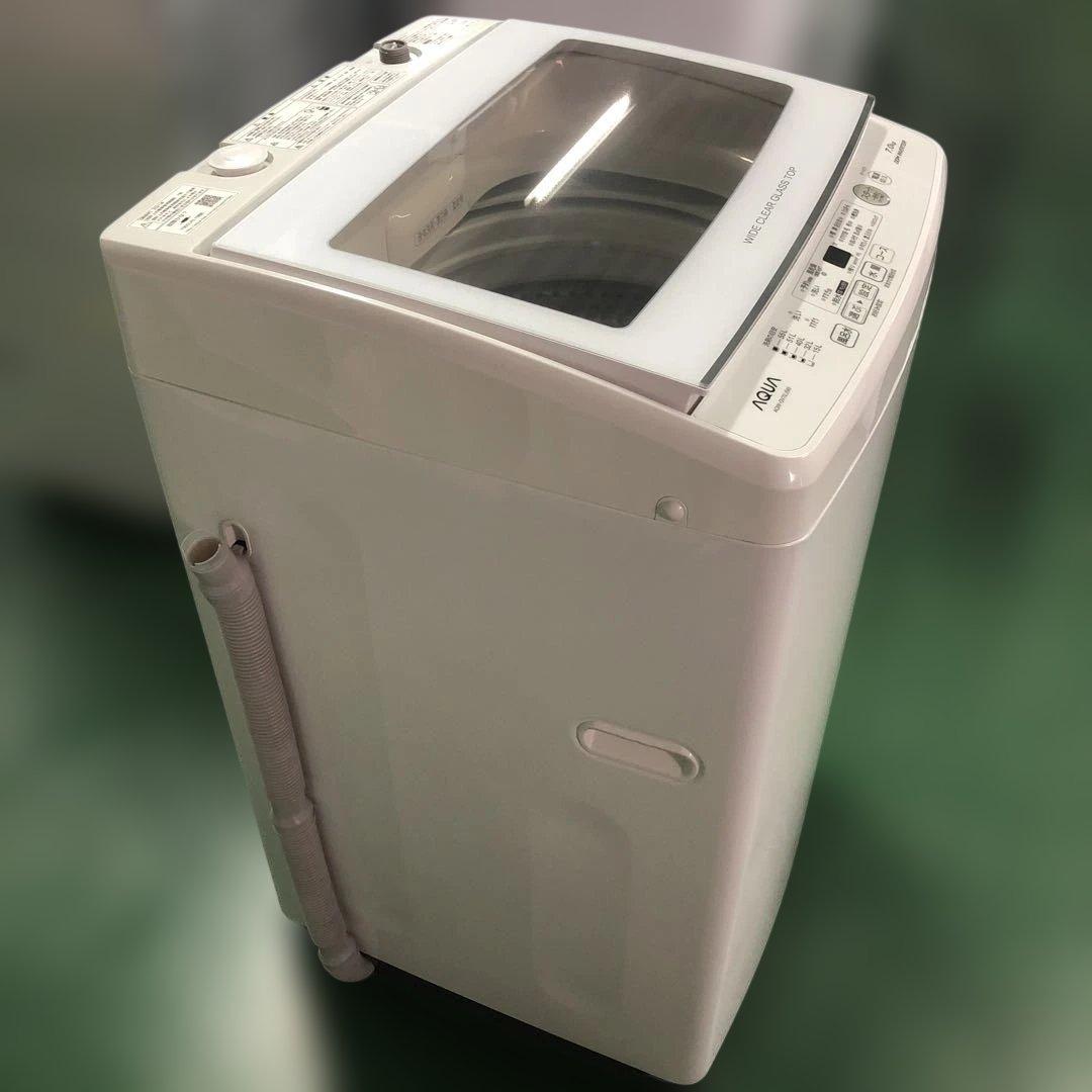 AQUA 7.0kg 縦型洗濯機 本体 2021年製