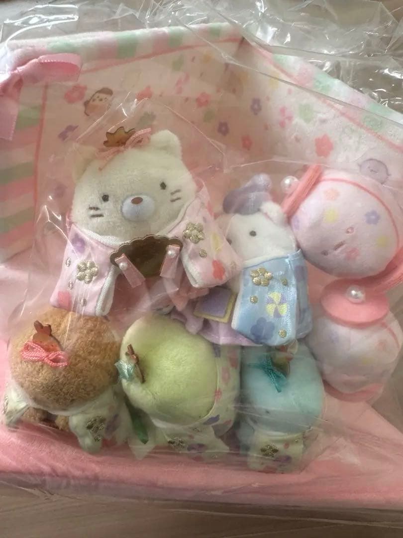 雛人形セット すみっこぐらし　受注　ひな祭りぬいぐるみセット