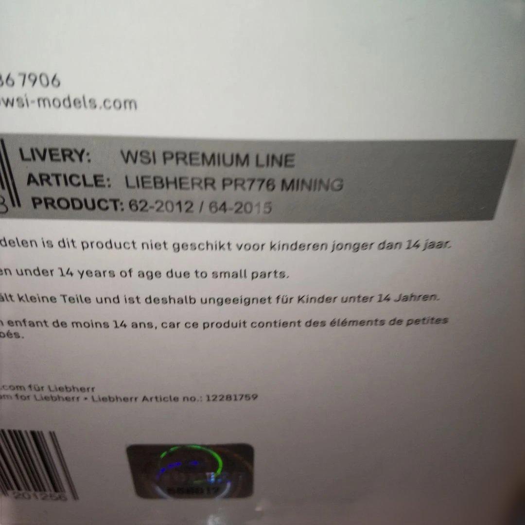 その他 Liebherr PR 776 Crawler Tractor 1/50