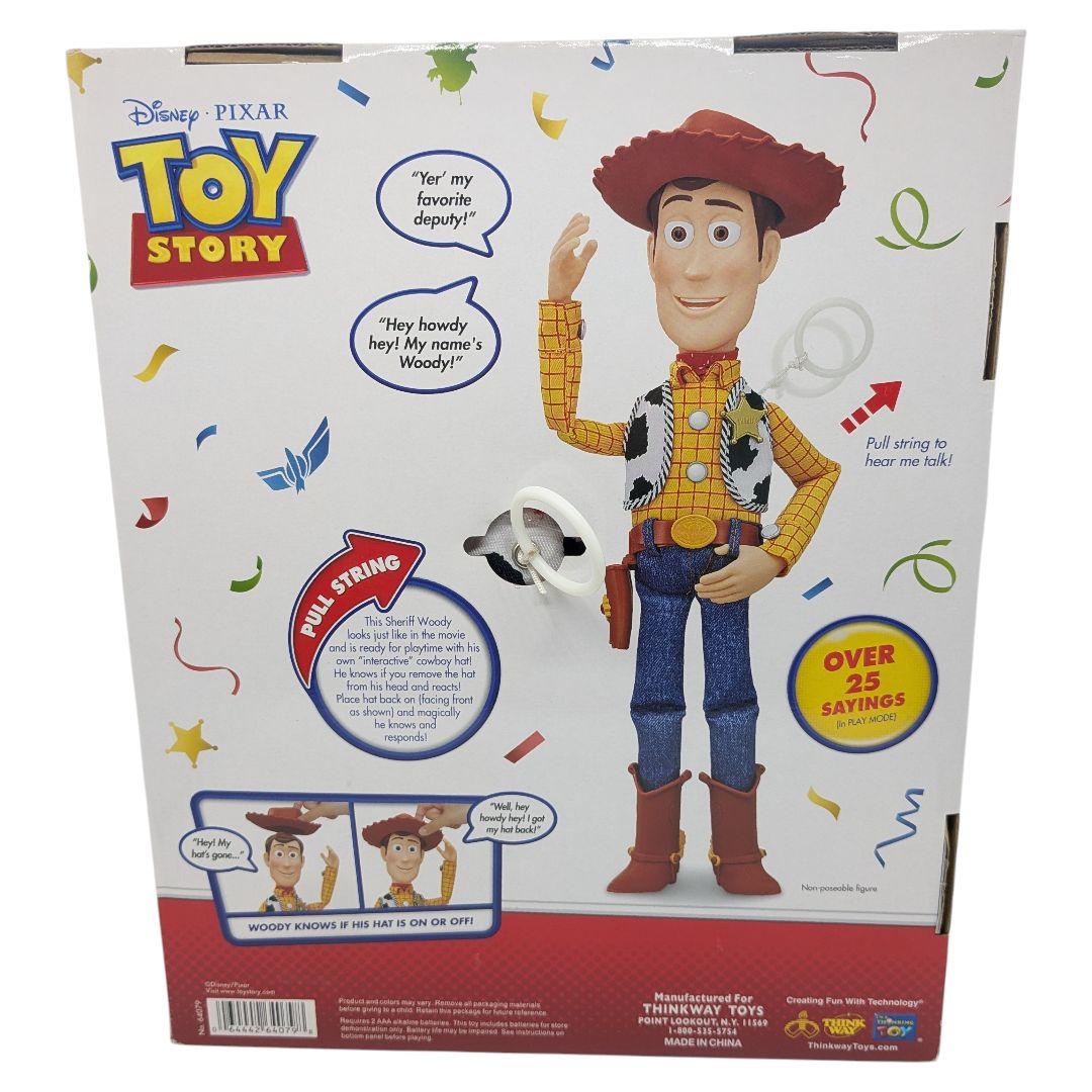 トイストーリー ウッディー フィギュア thinkway 20th Woody