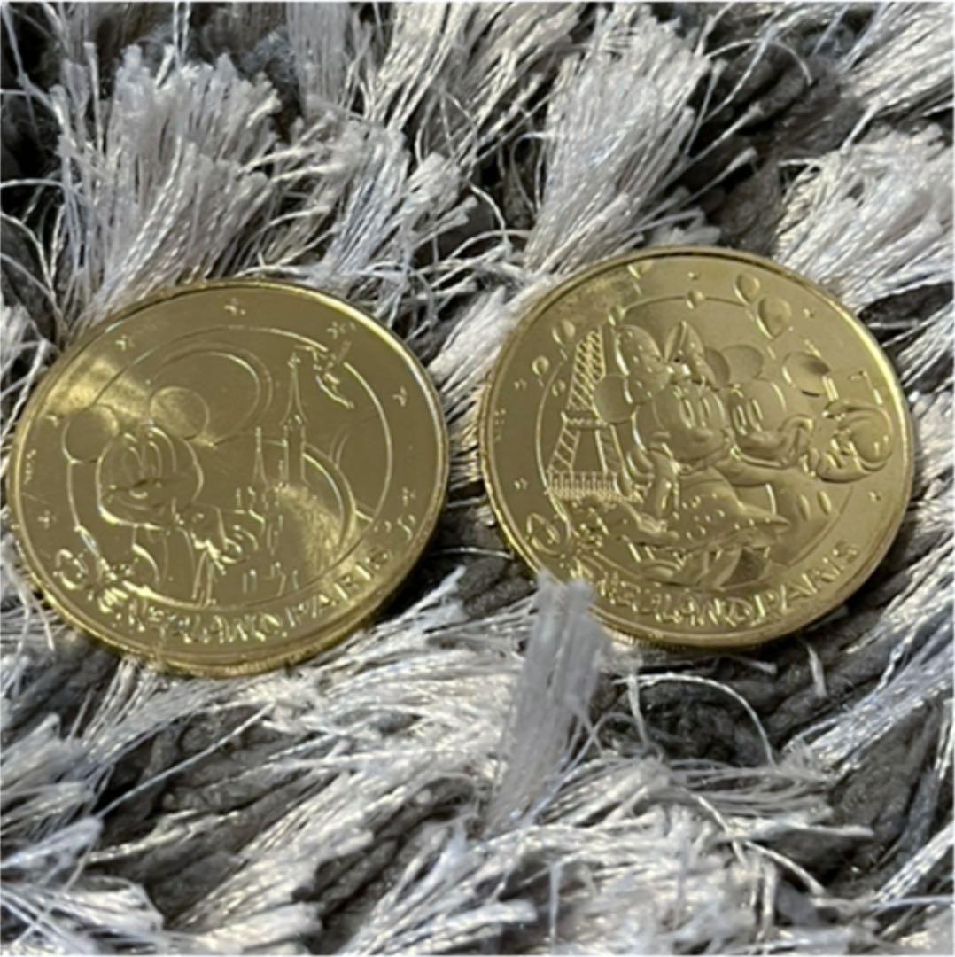 新品未使用】ディズニーランドパリ 30周年・エッフェル塔メダル - メルカリ