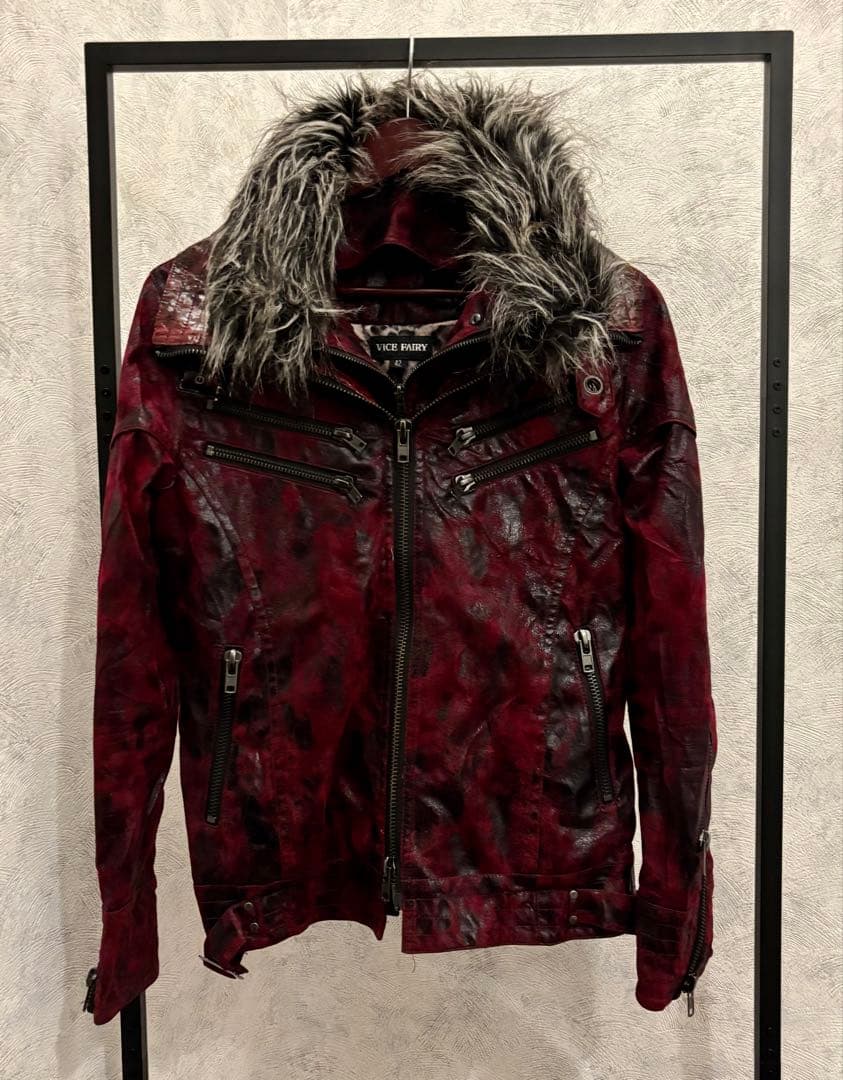 VICE FAILY レザー　ジャケット FREAK'S STORE/ヴィーガン レザー ワークジャケット｜Daytona Park