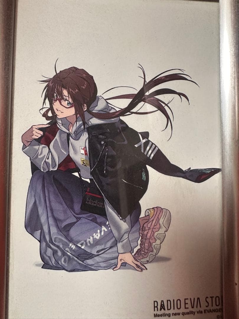 RADIO EVA エヴァ13号機 マリ着用 本革ダブルライダースジャケット L