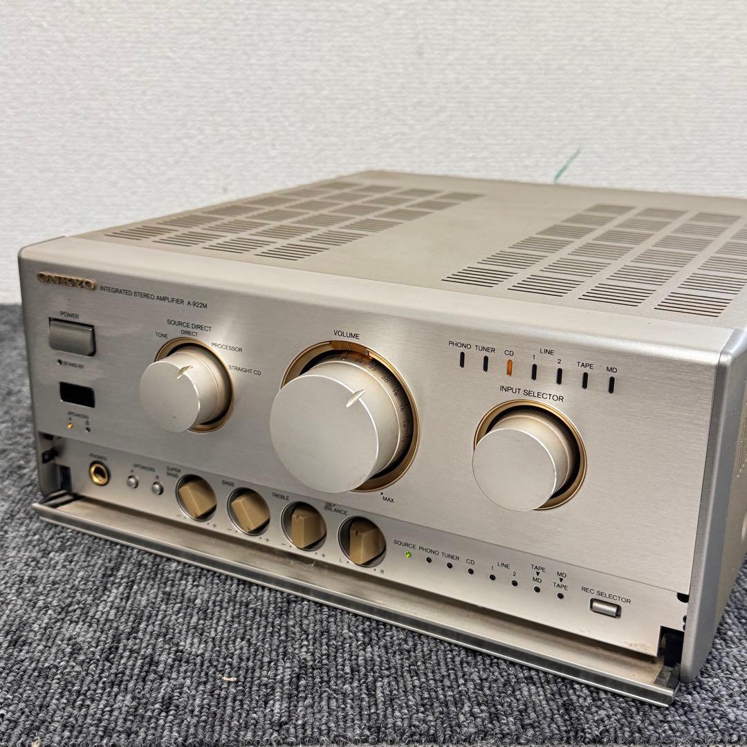 ONKYO A-922M プリメインアンプ MD-122MX セット通電確認済 - メルカリ