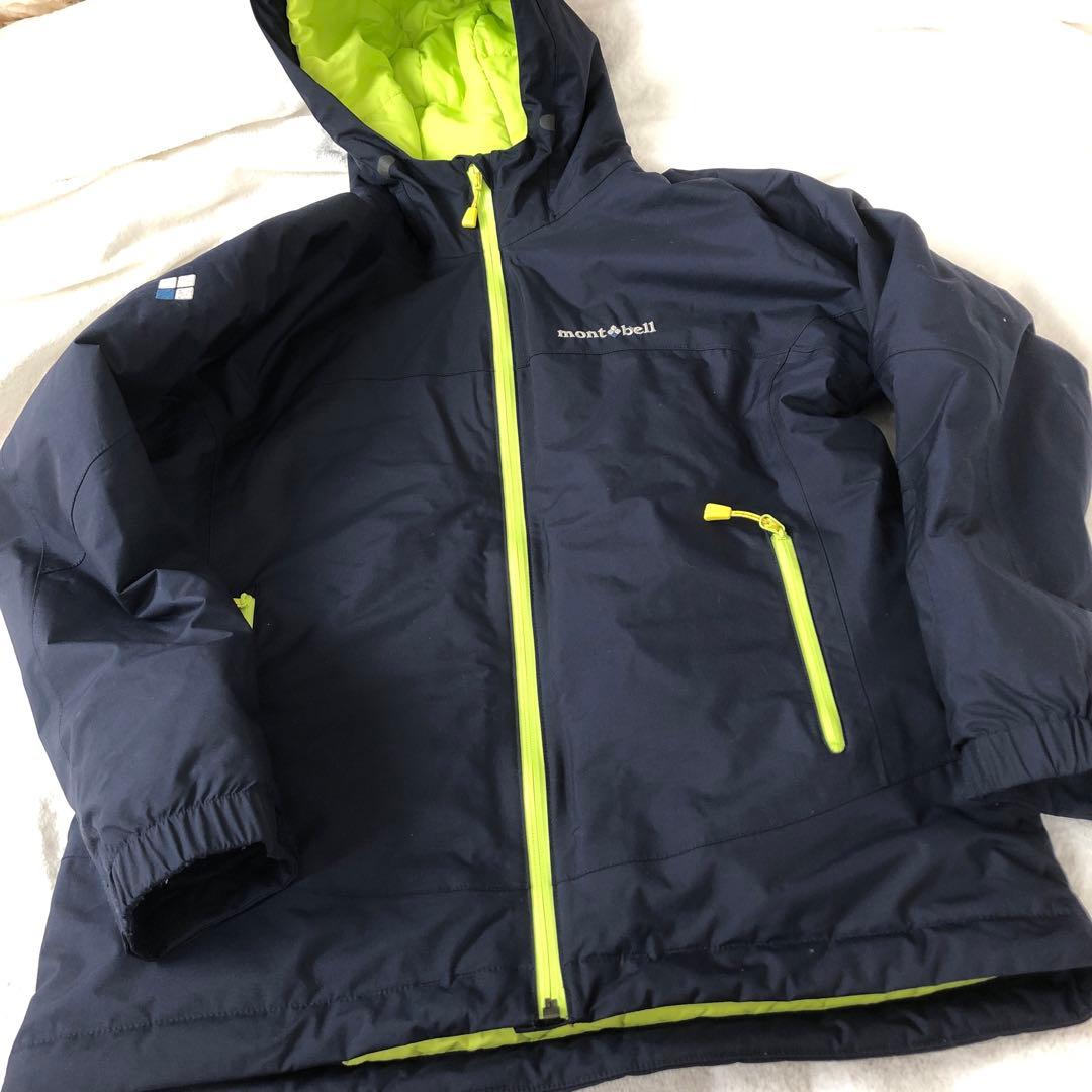 モンベル150パウダーステップパーカー雪スキー男の子キッズ防寒スノボー140 モンベル ｜ オンラインストア ｜ パウダーステップ パーカ Kid's 140-160