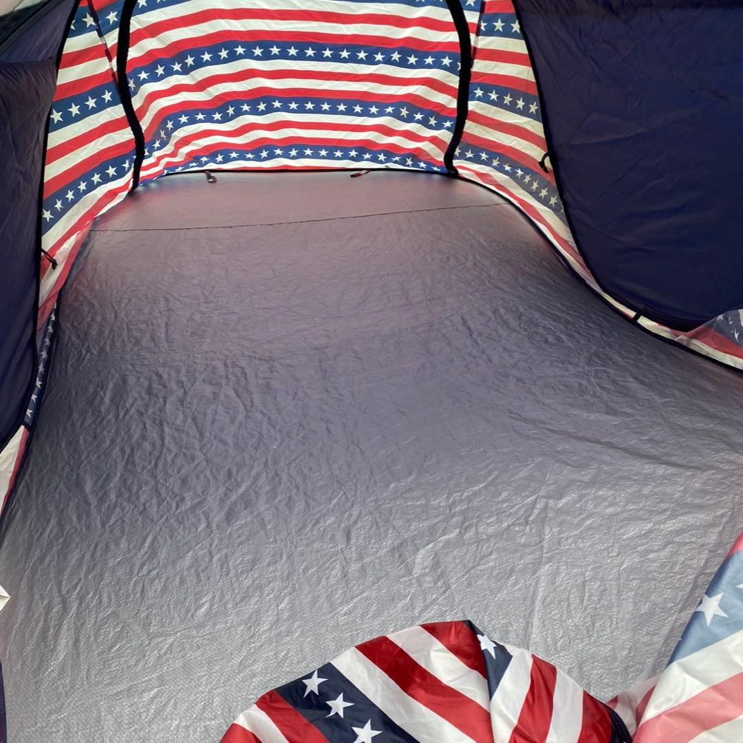 コールマン×フリークスストア星条旗アメリカ USA ワンタッチテント
