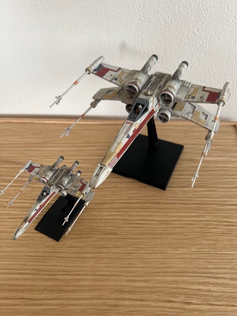 X-Wing Fighter プラモデル完成品　2機セット