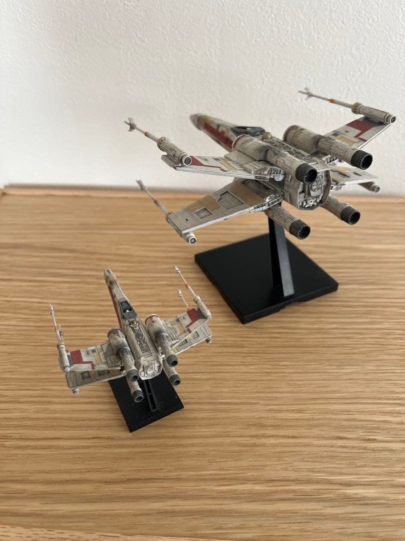 X-Wing Fighter プラモデル完成品　2機セット