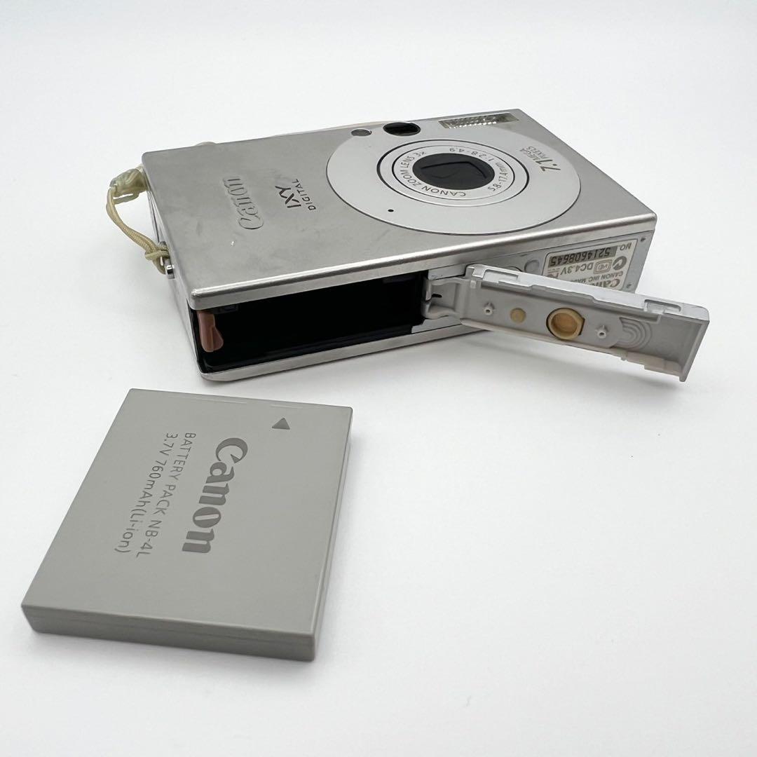 完動品】Canon IXY 10 シルバー コンパクトデジタルカメラ 動作確認