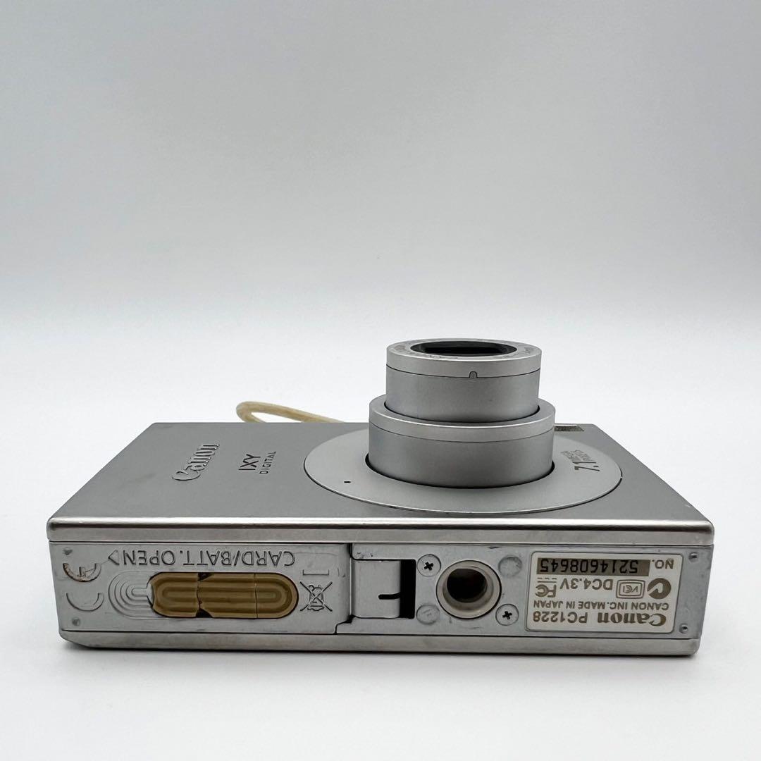 完動品】Canon IXY 10 シルバー コンパクトデジタルカメラ 動作確認