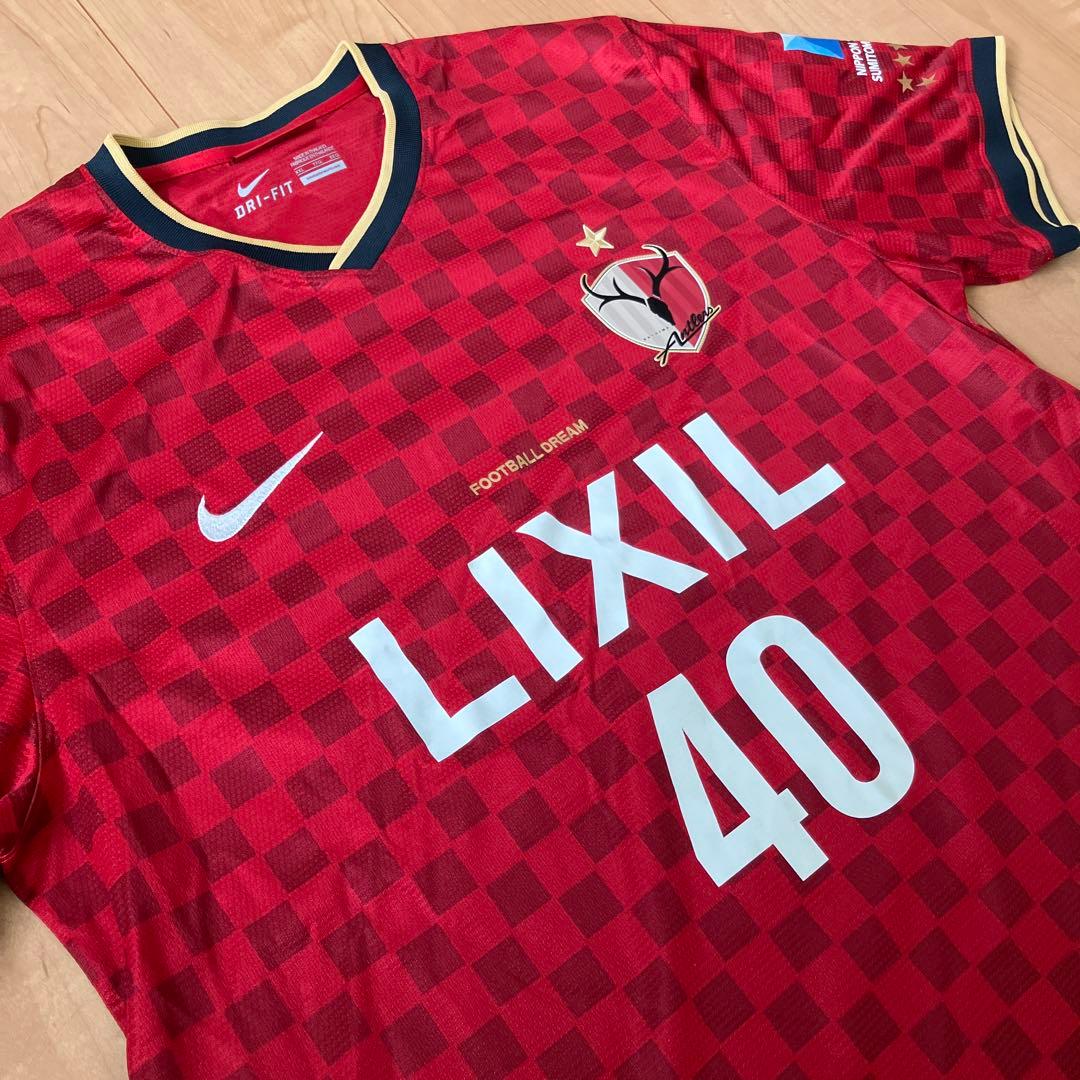 NIKE 鹿島アントラーズ ユニフォーム 2014 40番 小笠原満男選手 - メルカリ