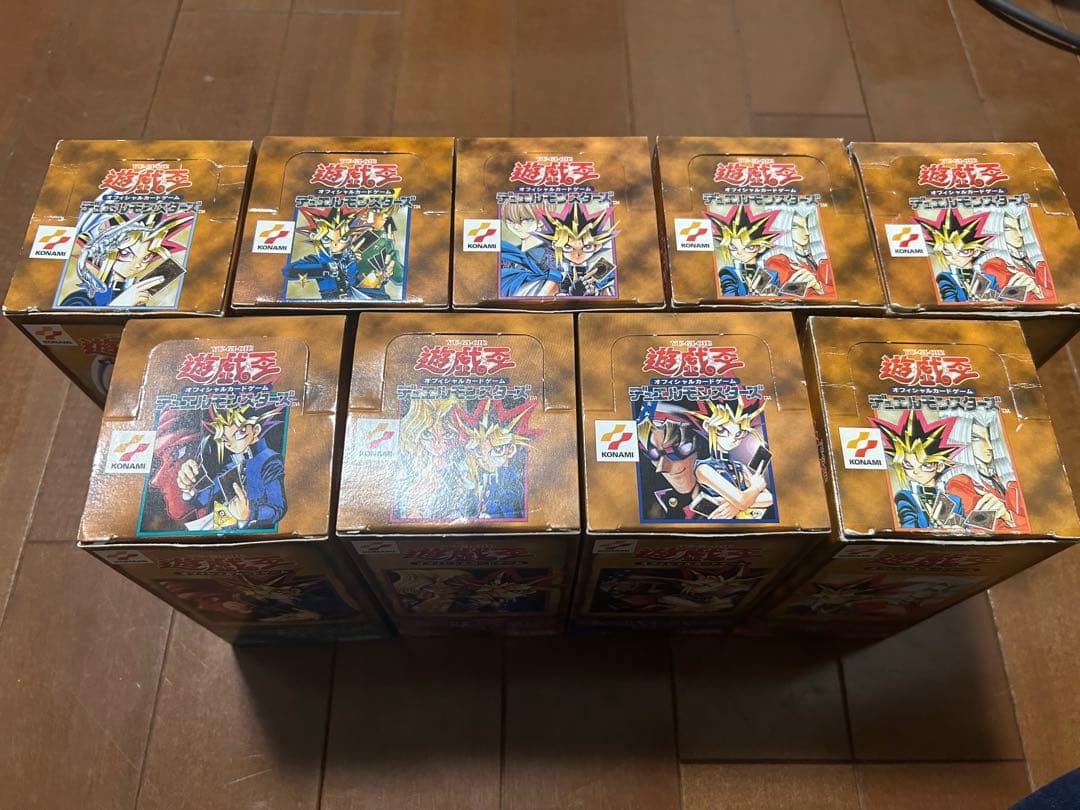 遊戯王　初期　空箱　まとめ売り