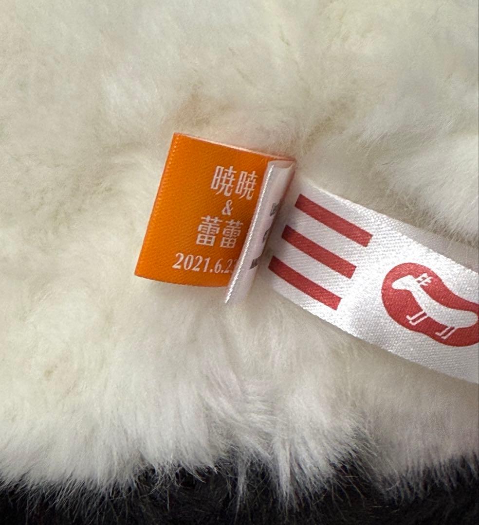 上野動物園 パンダ ぬいぐるみ抱っこ レイレイ 蕾蕾 吉徳 - メルカリ