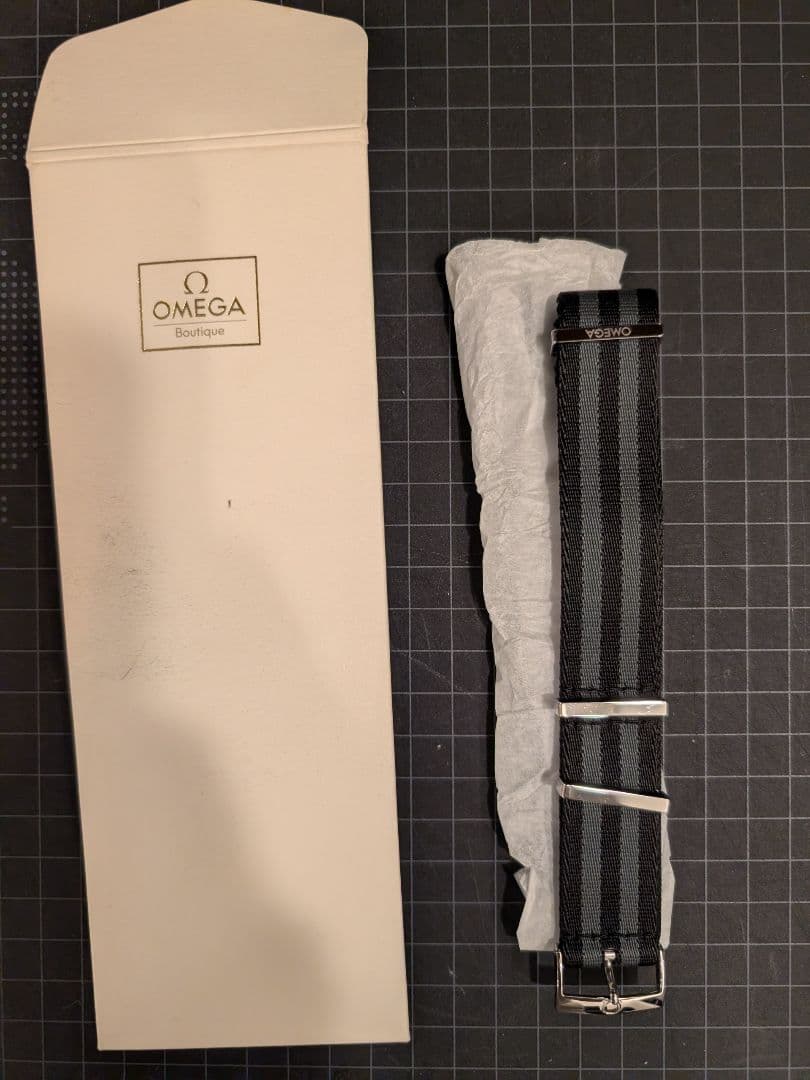 OMEGA ストライプナイロンベルト　純正、新品未使用、ラグ幅21mm～22mm 楽天市場】【オメガ 対応】OMEGA MOD ZULU NYLON STRAP ズールー