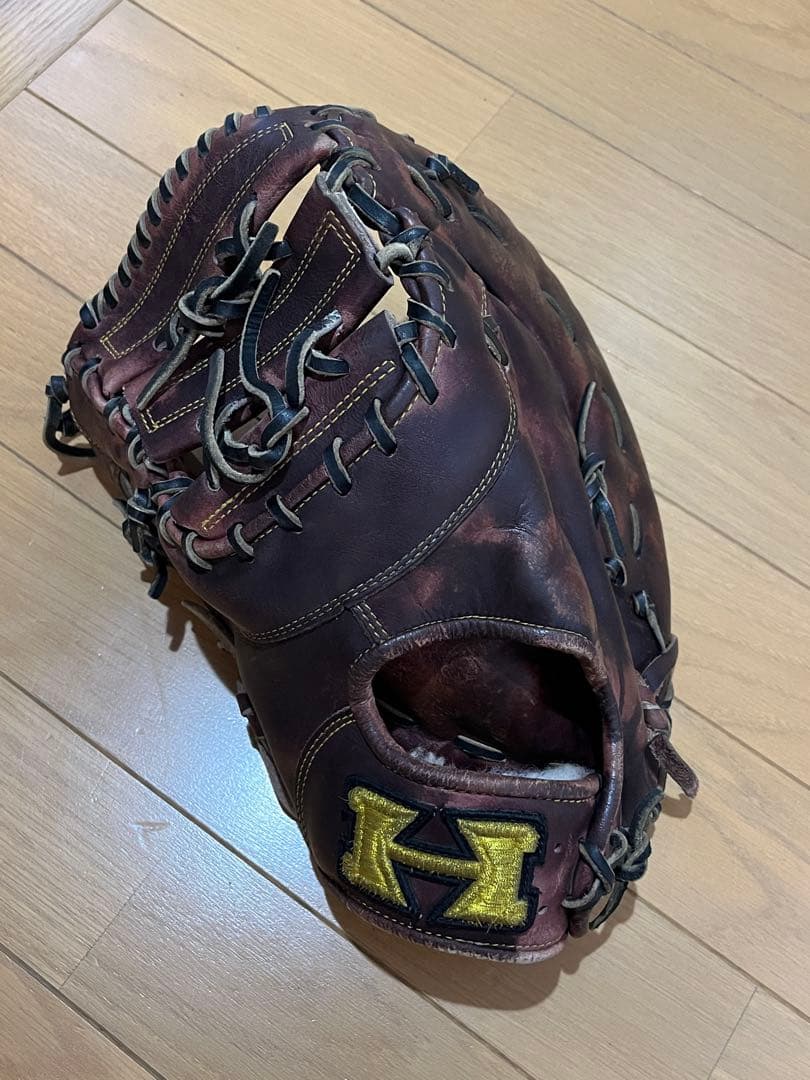 島本亮一【ハイゴールド】硬式 野球 ファーストミット 左用 グローブ