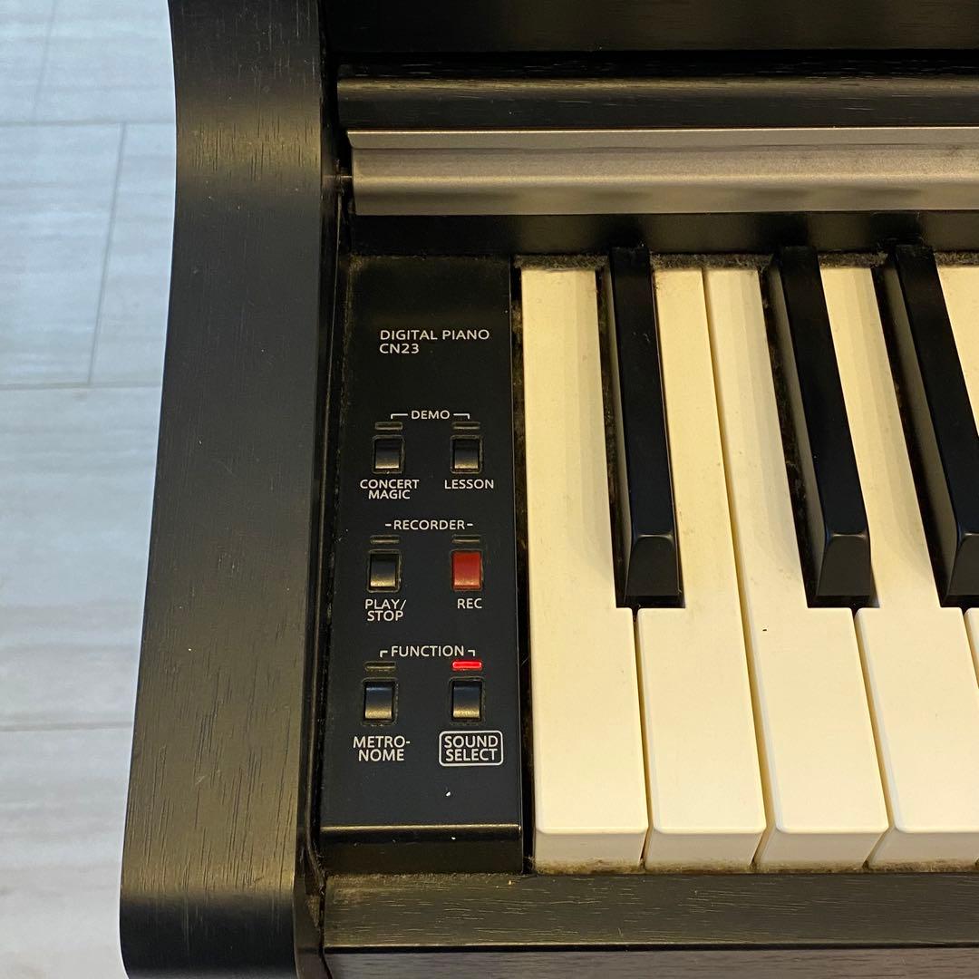 引取限定 訳ありKAWAI 電子ピアノ CN23B 88鍵 黒 2011年製 sanalcasusu.com