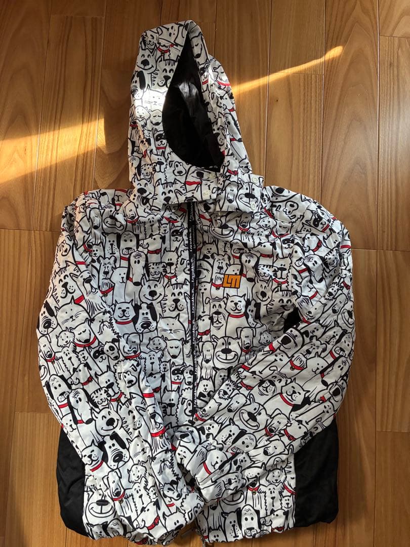 LOUDMOUTH キャラクター柄ジャケット Mサイズ LOUDMOUTH（ラウドマウスゴルフ） 特価 ラウドマウス ブルゾン ゴルフ