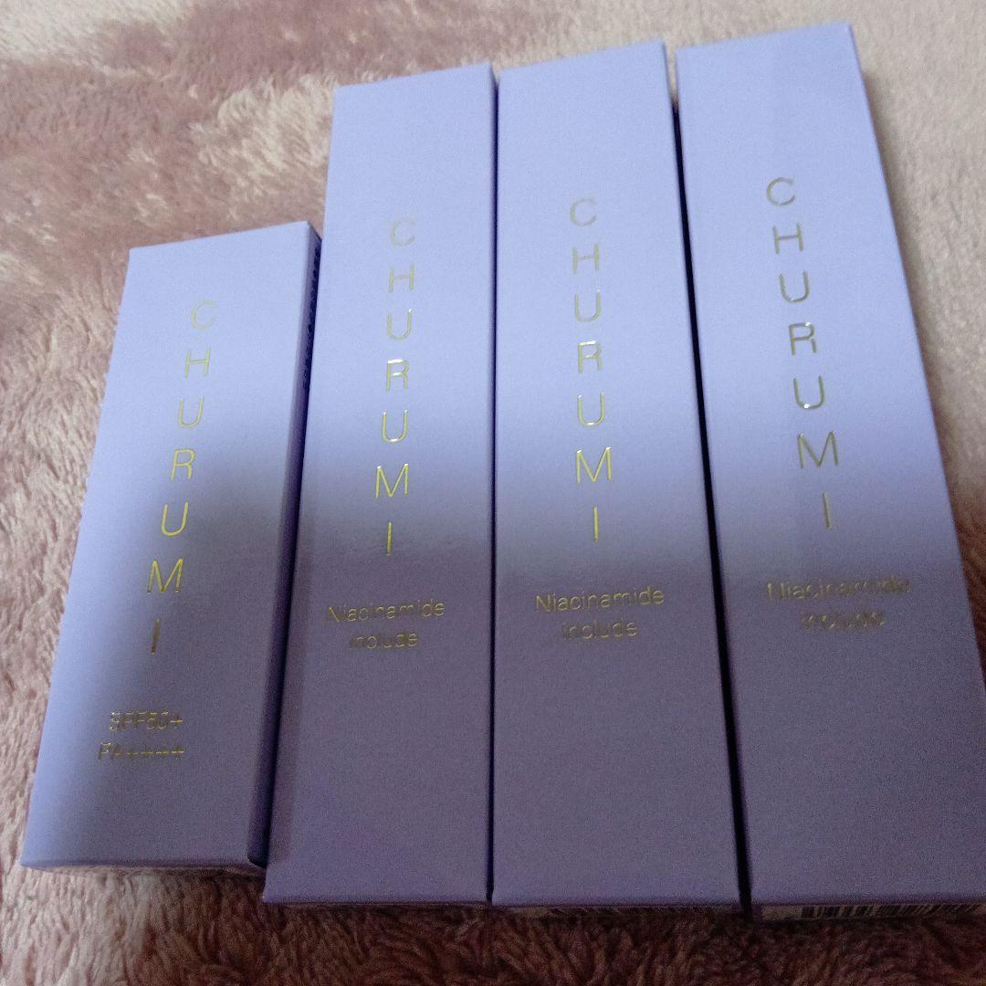 CHURUMIファンデーション＆クリーム4個セット CHURUMI チュルミ フェイスクリーム 22g4個＋ファンデ - メルカリ