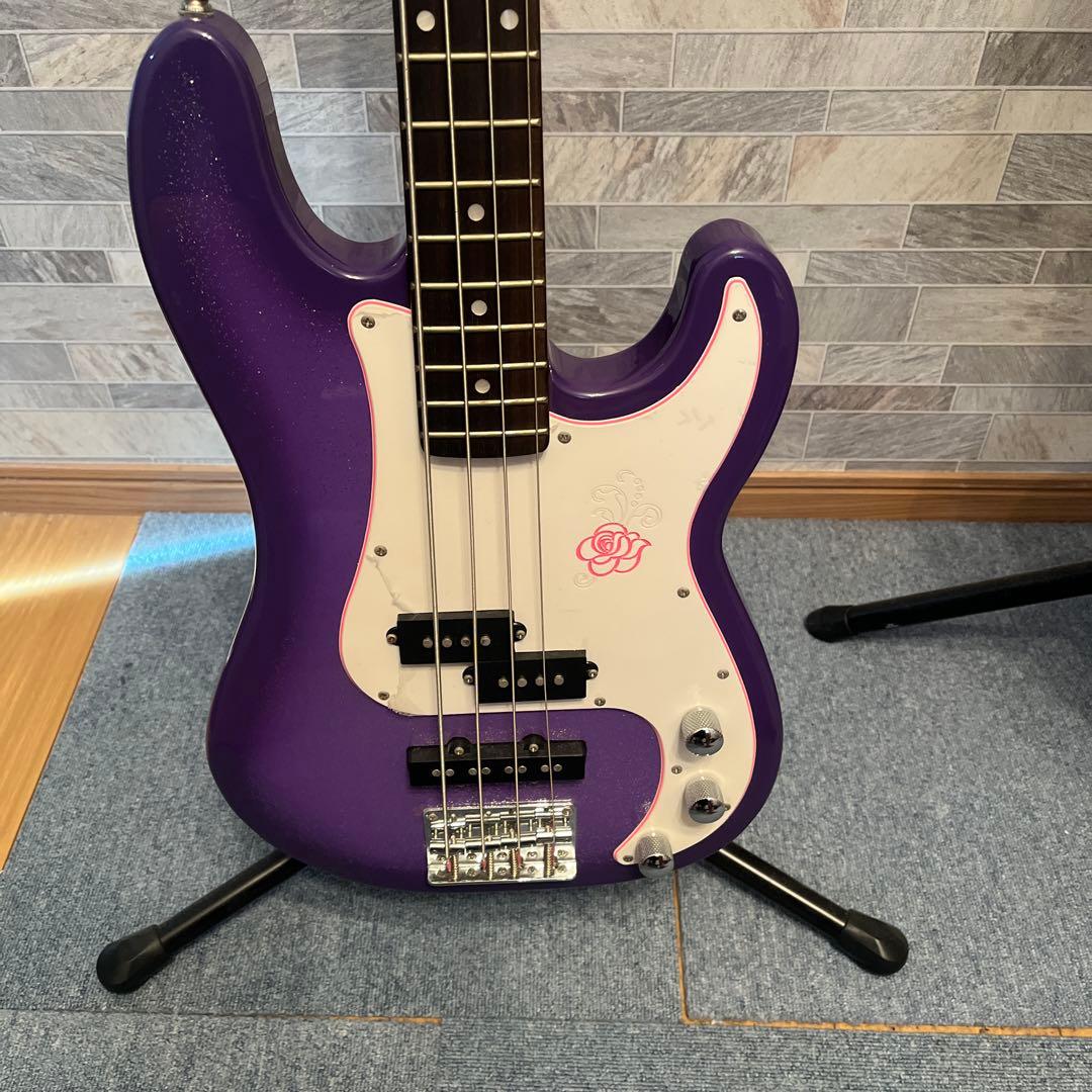 Gypsy Rose エレキベース パープル プレシジョンベース - メルカリ