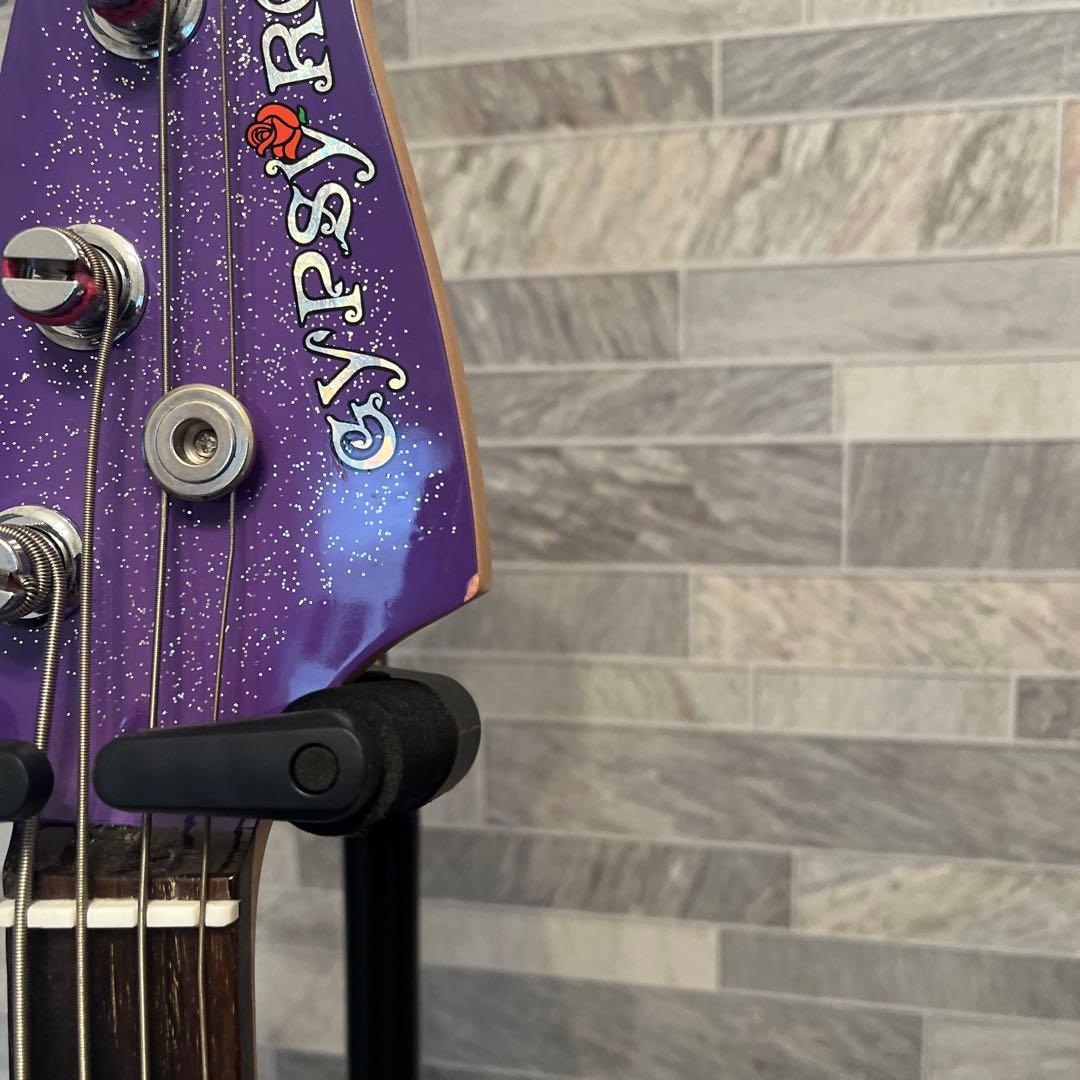 Gypsy Rose エレキベース パープル プレシジョンベース - メルカリ