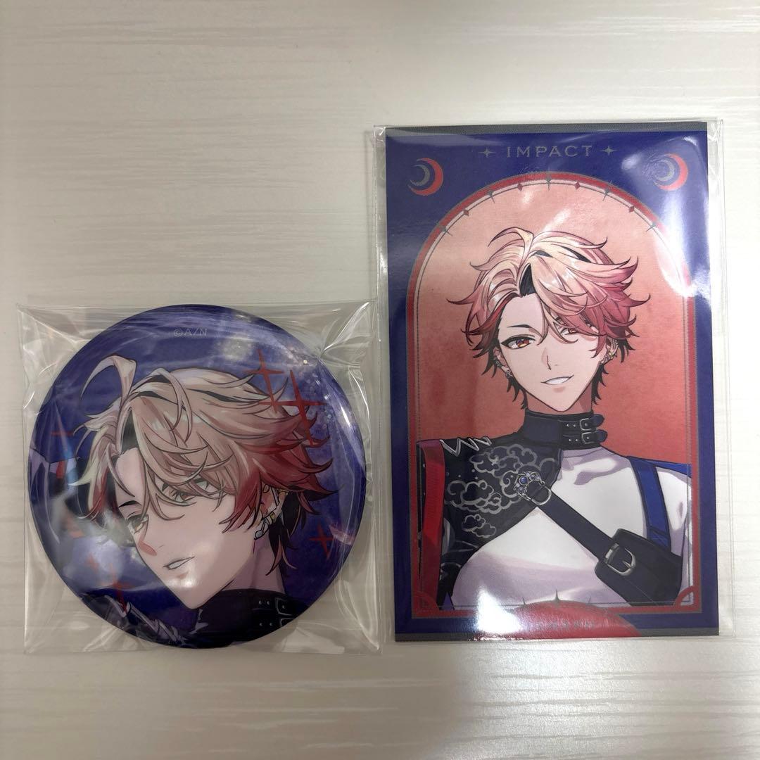にじさんじ IMPACT チェキ・缶バッジ 月組 セラフ・ダズルガーデン