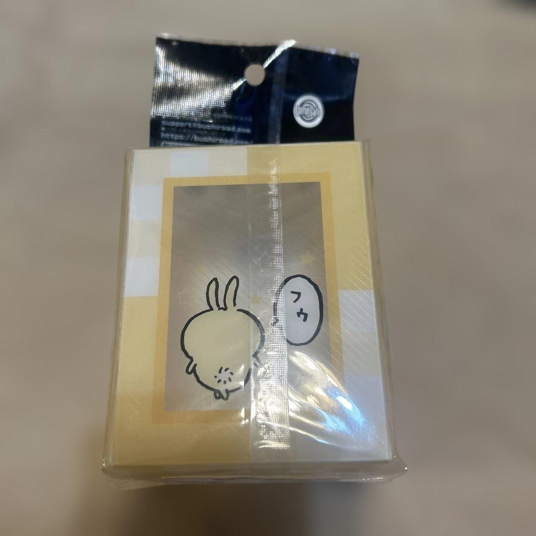 ちいかわ『うさぎ』ブシロード３点セット　プラバーマット　スリーブ　デッキホルダー