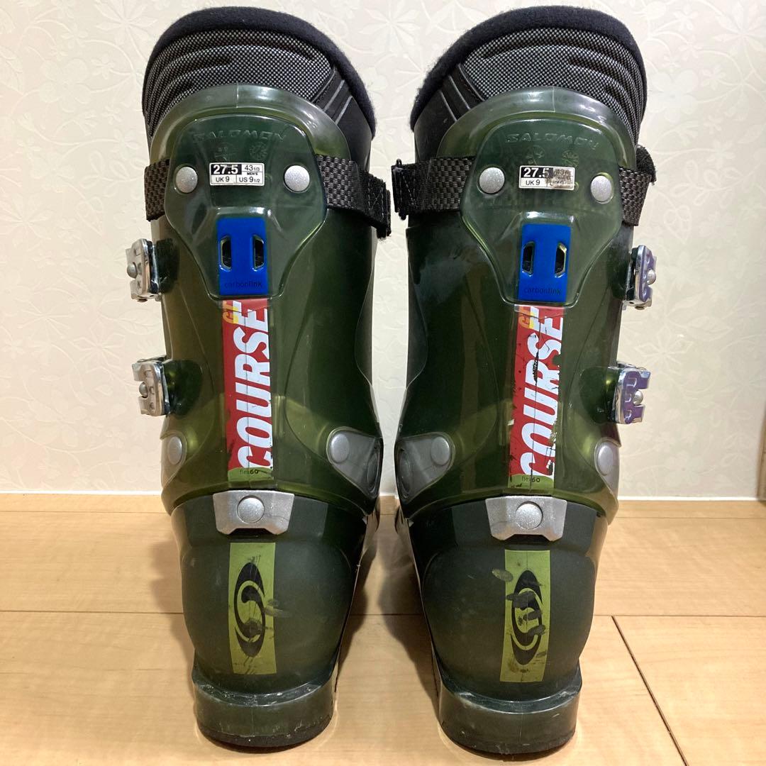 人気✨SALOMON COURSE 60 27.5cm スキーブーツ コース