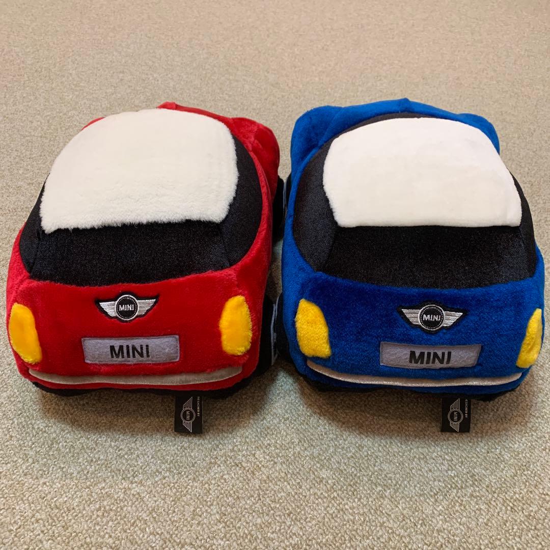【MINI】ミニクーパー ぬいぐるみ クッション 2個セット