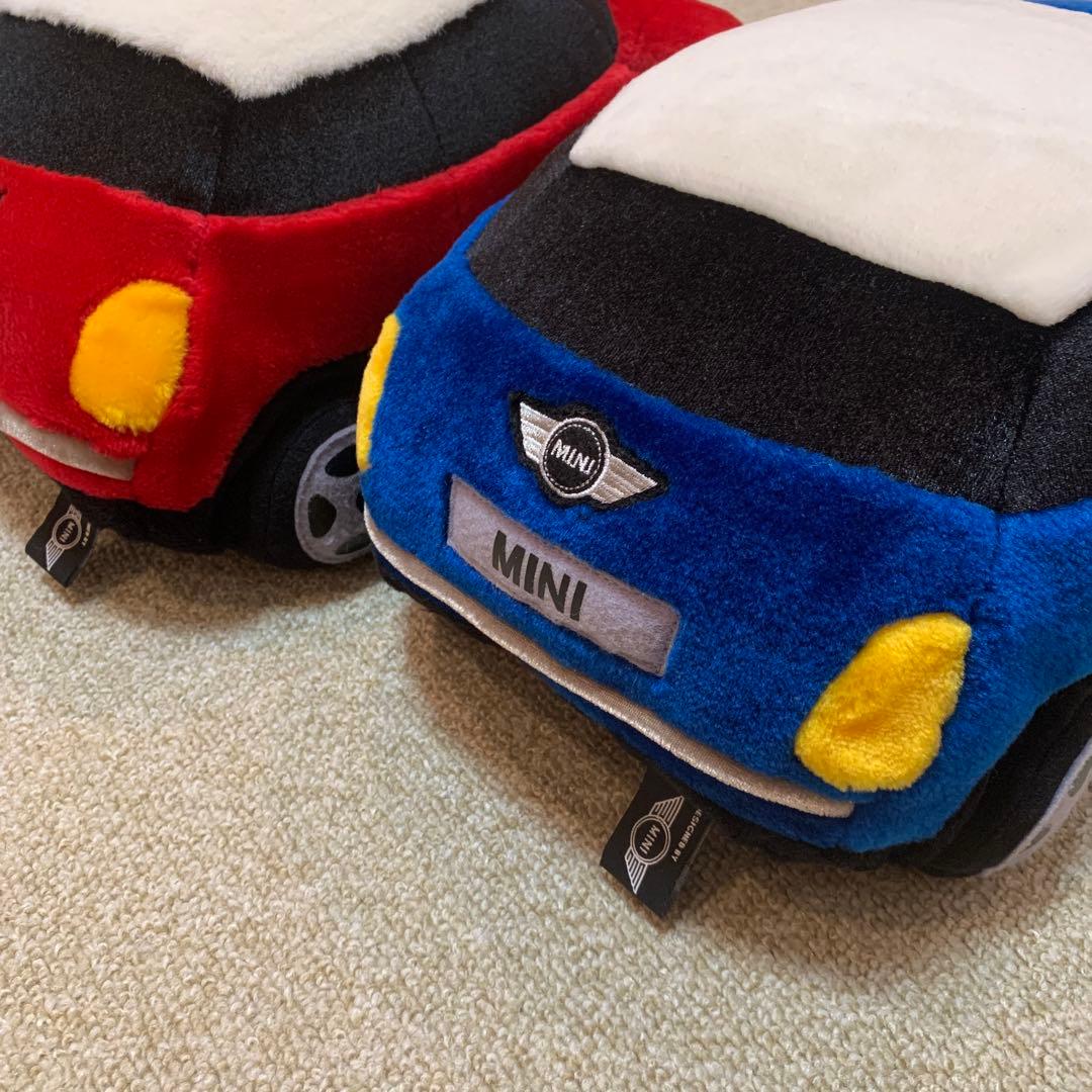 【MINI】ミニクーパー ぬいぐるみ クッション 2個セット